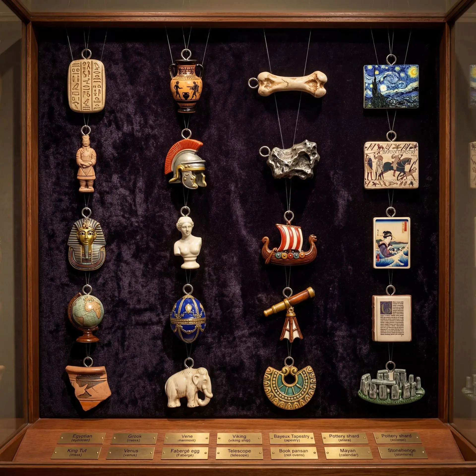Miniaturas de figuras históric - Jewelry Making History avaliação e preço